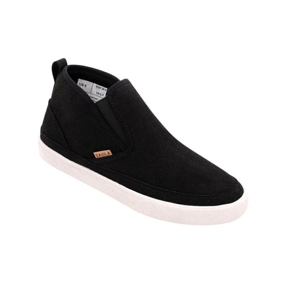 ‎SAOLA W TAHOE BLACK SHOE SNEAKER Size 7.5